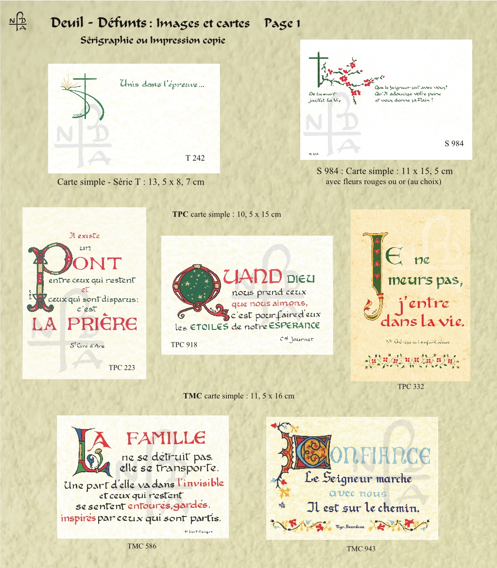 Abbaye Argentan Images Deuil Défunts septembre 2024 page 1